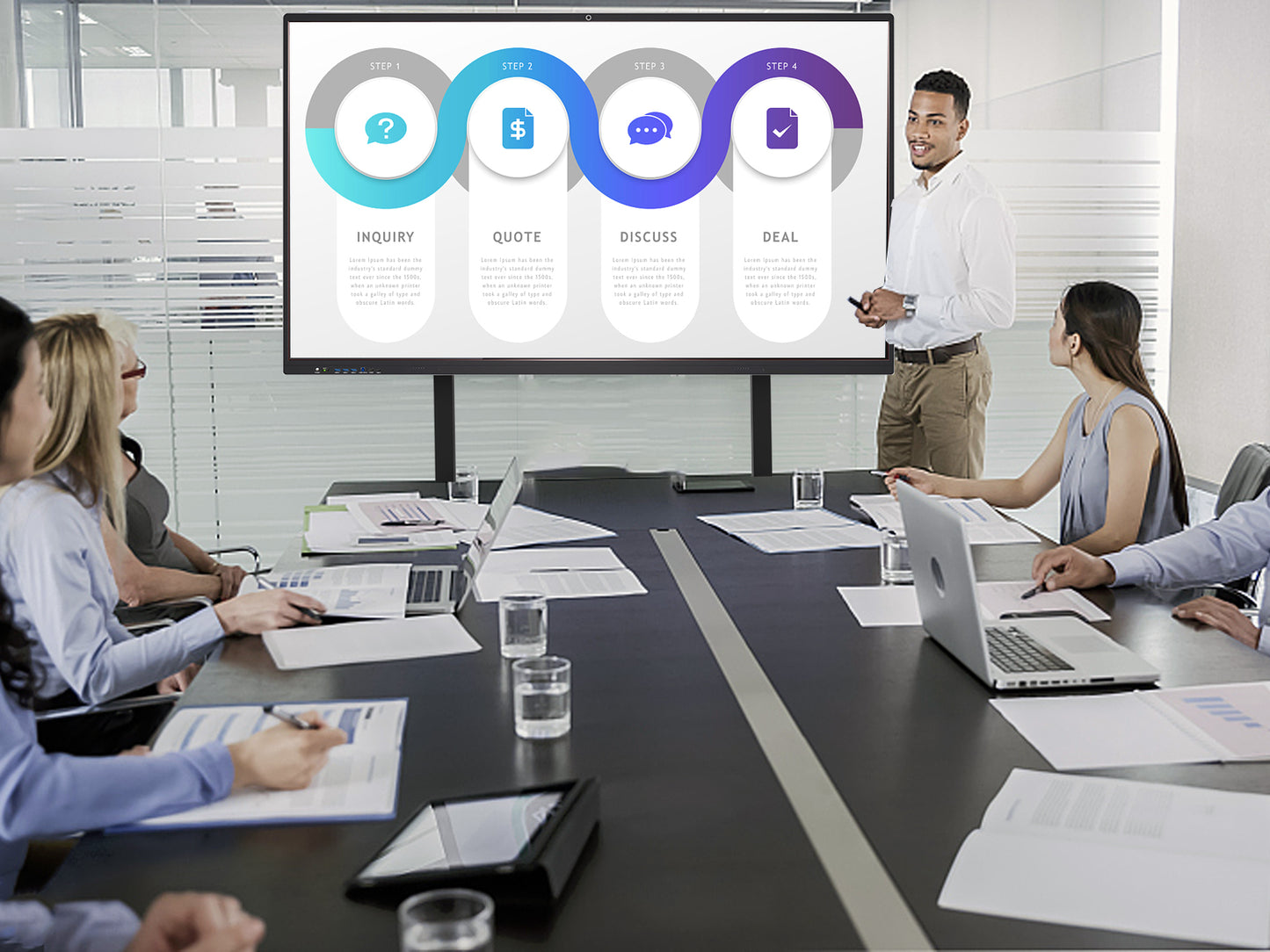 Motorized Mobile Cart