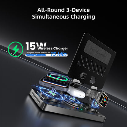 Azpen 4-in-1 Wireless Charging Station