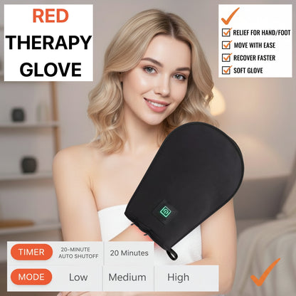 Red Therapy Gloves