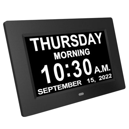 7" Digital Calendar Clock