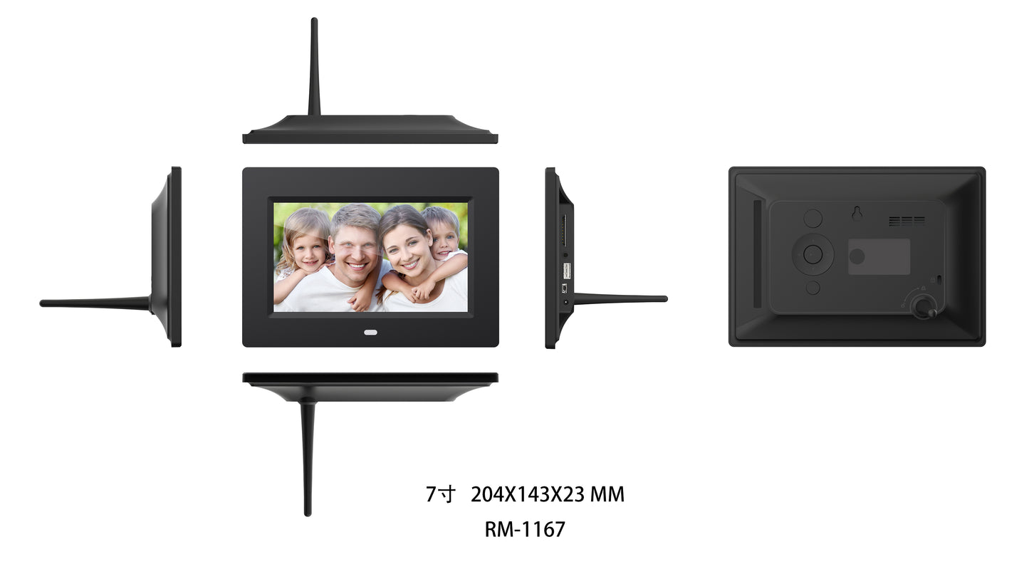 7" Digital Calendar Clock