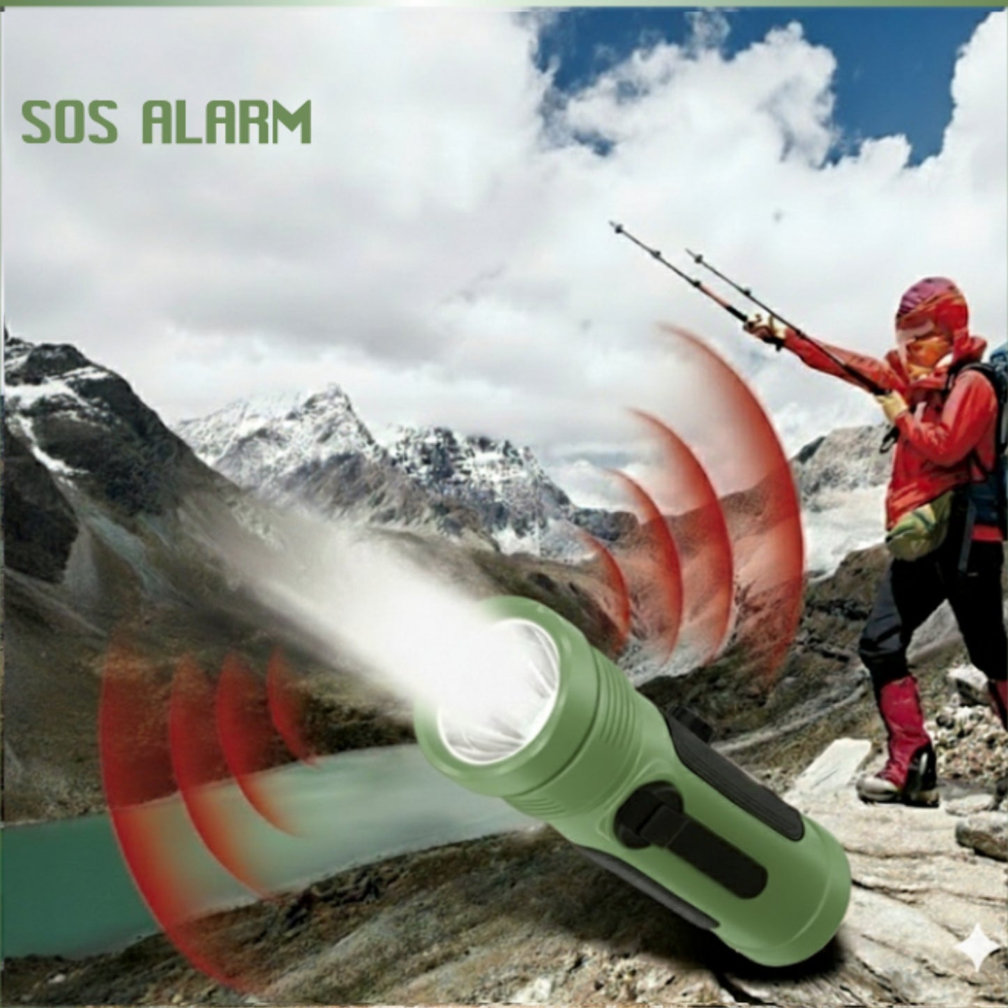 Flashlight with Weather Radio