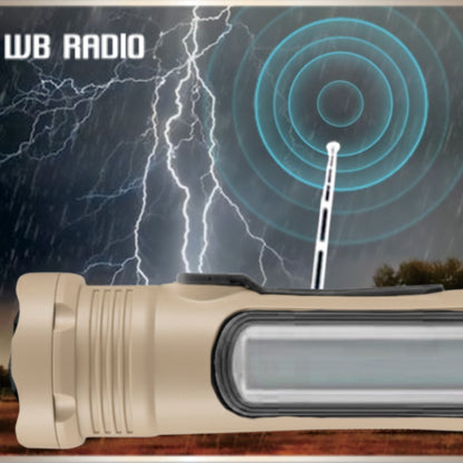 Flashlight with Weather Radio