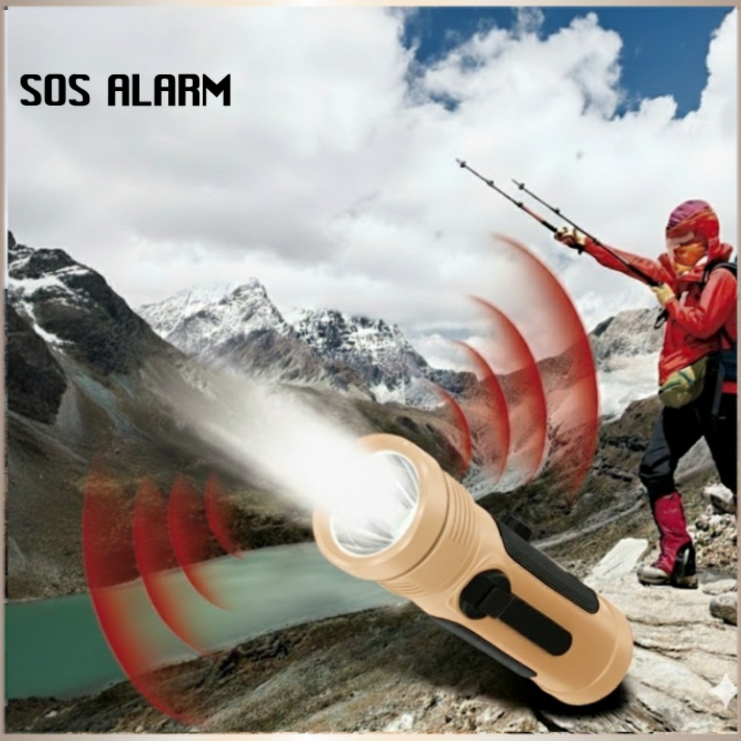 Flashlight with Weather Radio