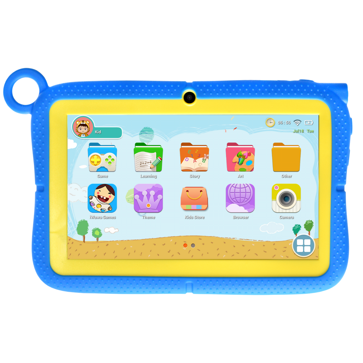 New K750 Android 13 Kids Tablet